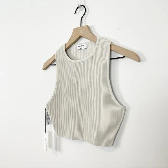 NWT Aritzia Babaton Sculpt Knit Racer Tank - Picture 9 of 14